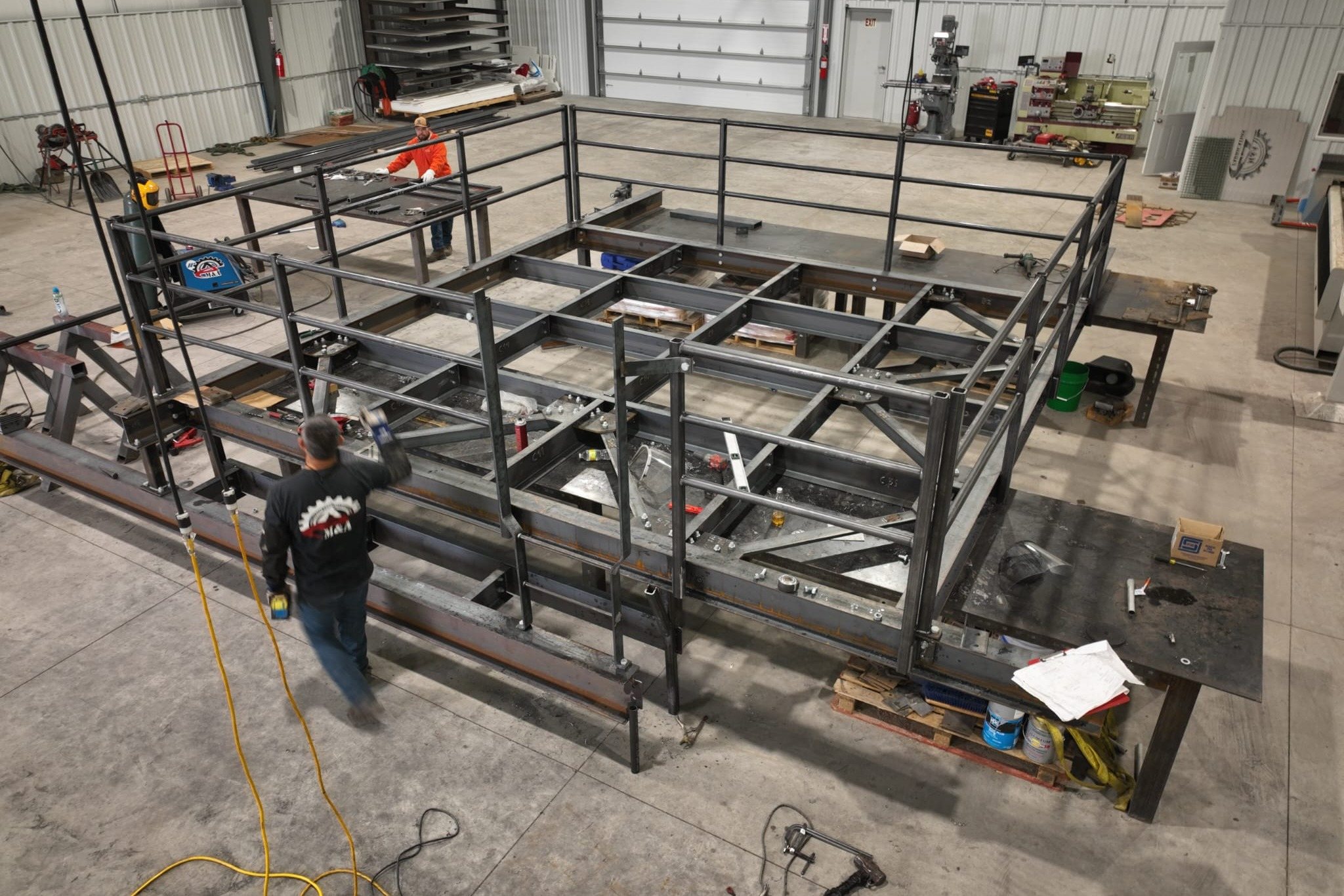 Access Platform and Stairs